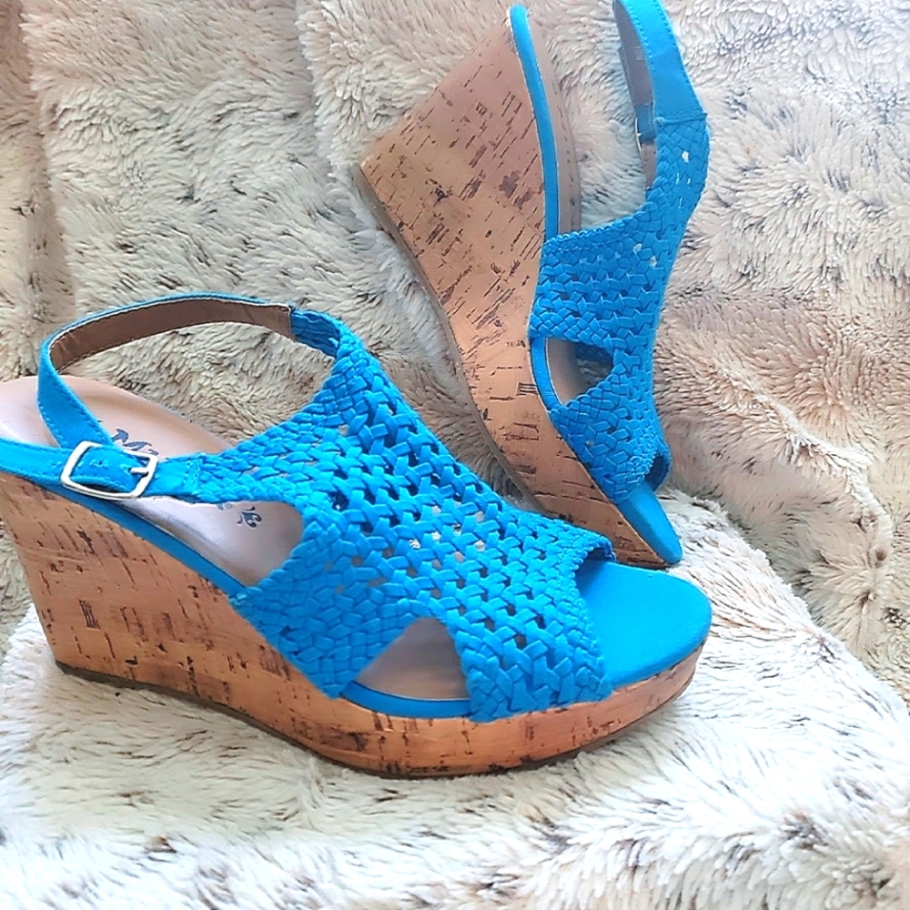 Mudd™ Woven Wedge Sandals